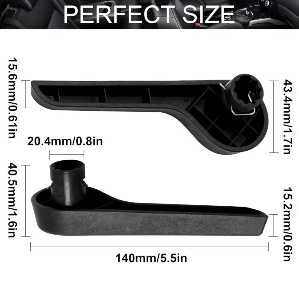 Durable Manual Seat Adjuster Lever Handle Car Front Seat Recliner Handle Lever Right Left Car Accessories Vehicle