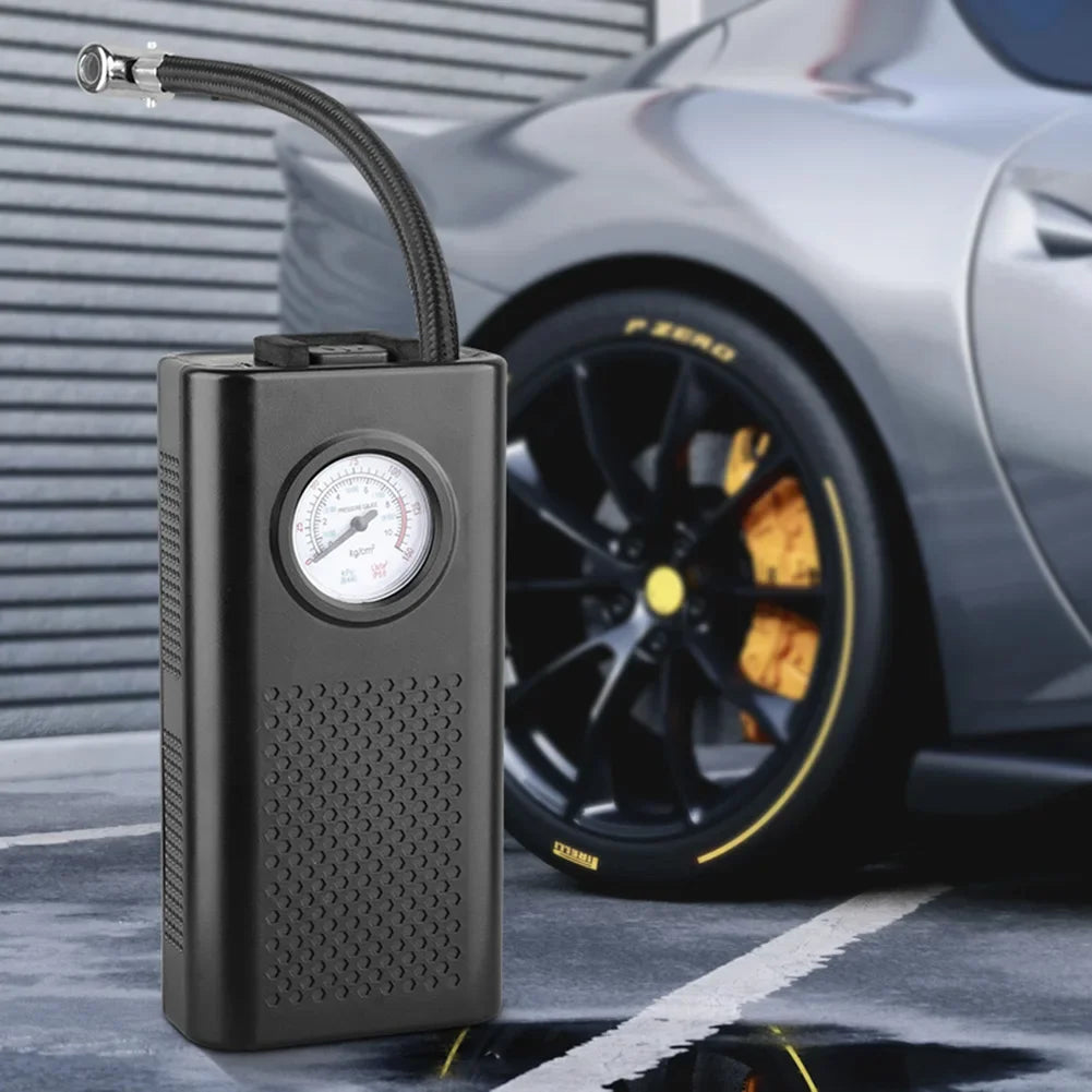 Electric Air Compressor USB Charging Portable Bike Pump Multifunctional Electric Tire Pump for Motorbike Auto Bicycle