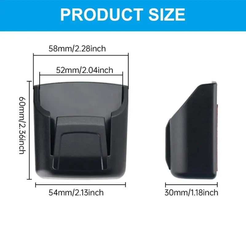 02DE Auto Interior Organizers Tool Without Mounting System Storage Case for Car Accessory