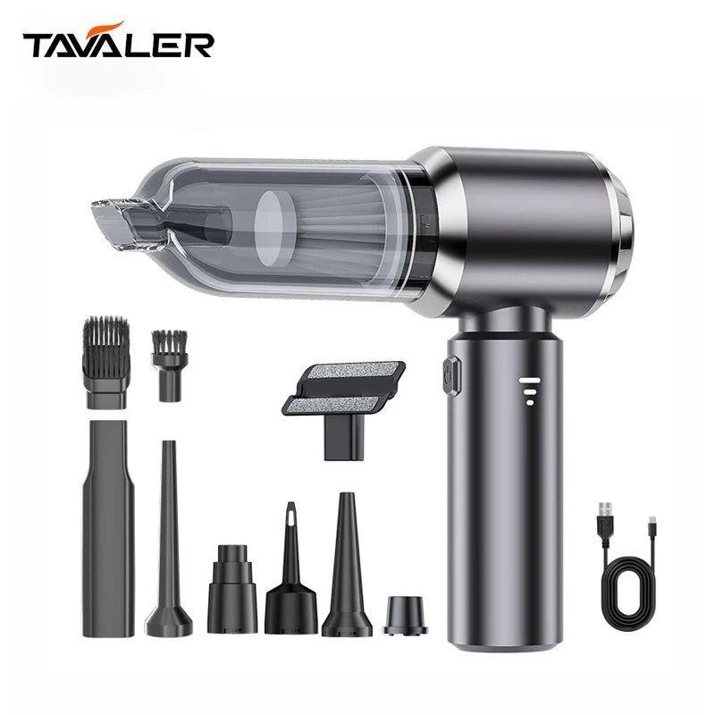 Car Vacuum Cleaner High Power Portable Handheld Wireless Brushless Motor Cleaning Machine Powerful Air Duster for Home Appliance