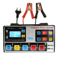 12v24v Car Battery Charger Electric Vehicle Motorcycles Charger Pulse Intelligent Repair LED Digital Display Screen Transformer
