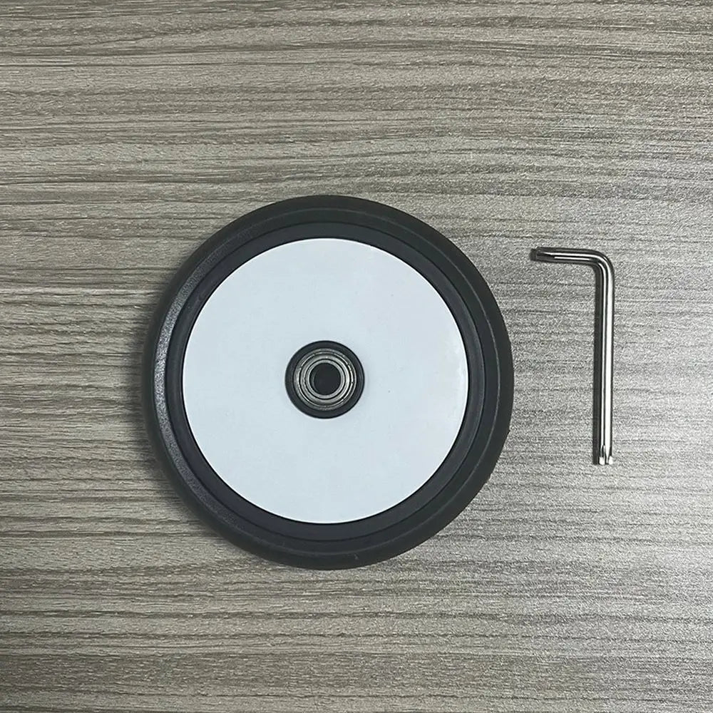 Tools Stroller Accessories Trolley Wheel Bracket PU Tyre Side Cover Screw Clip Type Stroller Wheels Wheel Axle  Accessories