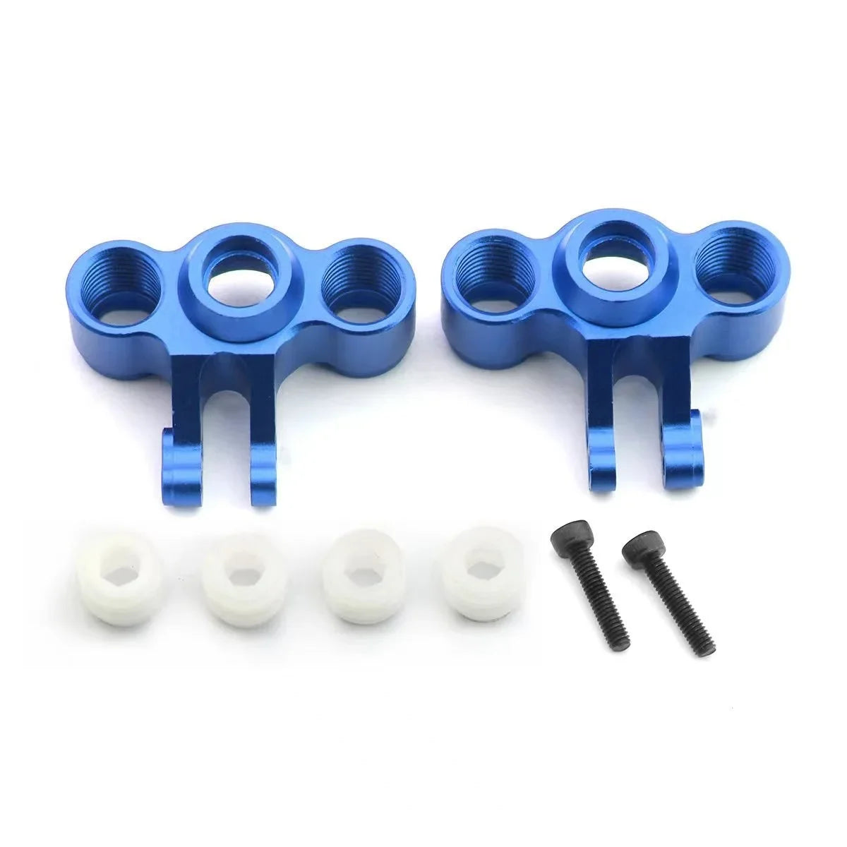 Piezas de mejora de metal: eje, brazo articulado, brazo de suspensión, placa de deslizamiento, eje para Traxxas Slash Summit E-Revo 1/16, accesorios.