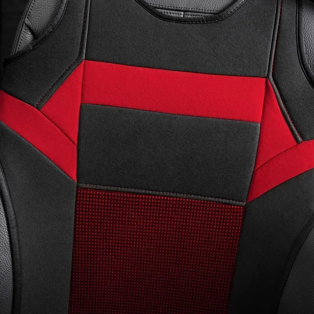 Universal Car Seat Cover Jacquard Fabric Cushion Cover Vest Model Seat Cover Car Interior Supplies