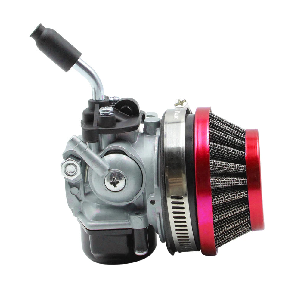 Carb Carburetor 58mm Air Filter For 50 60 80cc Motorized Bicycle 47cc 49cc 2-Stroke Engine Mini Moto Pocket Bike ATV Quad