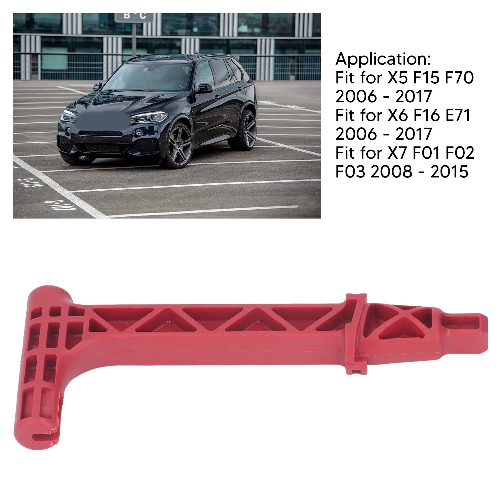 Parking Brake Handle Comfortable 24507590395 Emergency Release Handle Simple Install Aging Resistant Easy Control for Car