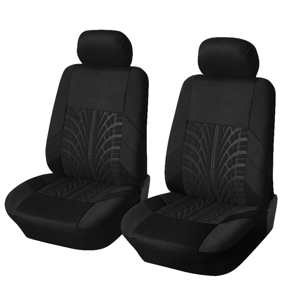 Universal Car Seat Covers Full Set Front Split Rear Bench For Car Universal Cloth SUV Sedan Van Automotive Interior Covers