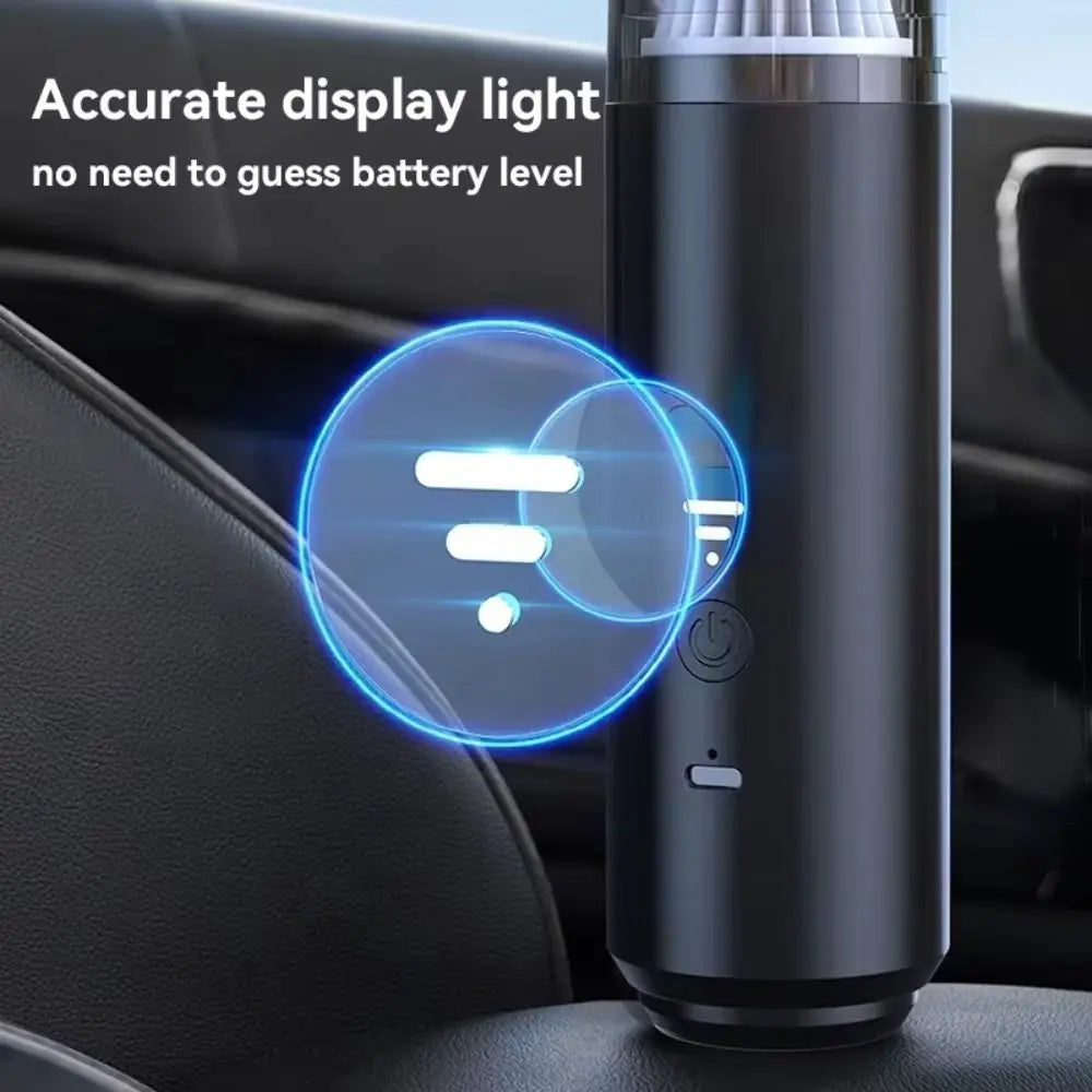 Powerful Suction Car Dust Collector Set Cordless Electric Handheld Vacuum Mini Blower Low Noise Car Vacuum Cleaner