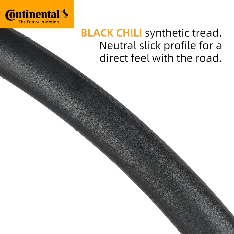 Continental Tubular Tyre Sprinter 700x25C 28x25mm Max 170psi SafetySystem Breaker Black Chili for Road Bike Racing & Training