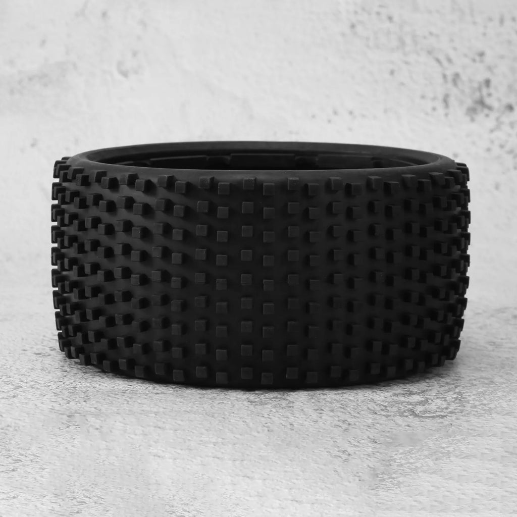 Excellent-Off-Road Rear Tyres Thicken Skin Set For 1/5 HPI ROFUN BAHA ROVAN KM Baja 5B Truck Spare  Parts