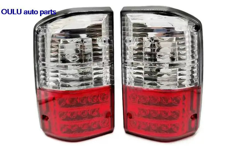 Para nissan patrol gq y60 gr 1987-1997 led lanterna traseira luz de freio sinal volta traseiro modificado conjunto luz traseira