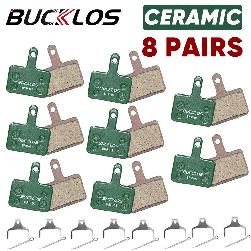 Ceramic Brake Pads BUCKLOS MTB Bike Hydarulic Disc Brake Pads For SHIMANO MT200 B01S B05S Mountain Road Bike Brake Pad Disc Part