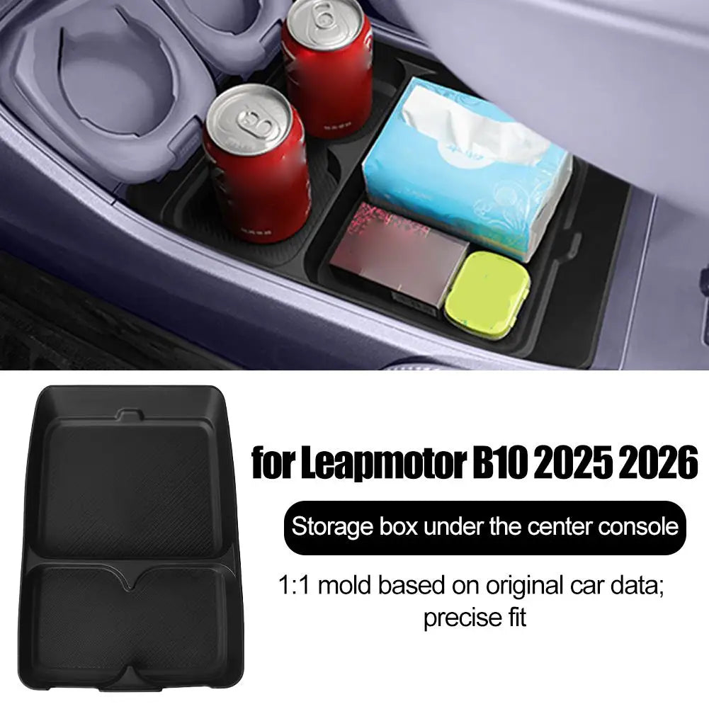 For Leapmotor B10 2025 2026 Special Car Center Armrest Box Storage Box Car Interior Modification Accessories Accessories