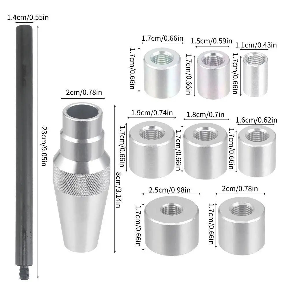 10 PCS Clutch Aligning Tools Kit Universal Practical Automotive Clutch Hole Corrector Alloy Steel Durable
