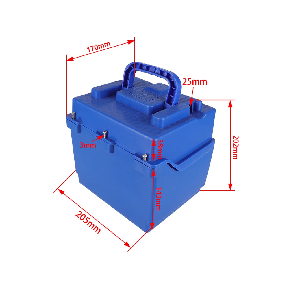 Electric Vehicle Split Box Battery Box 48-20a 24-20a Power Display Meter Split Battery Box Series Electric Vehicle Accessories