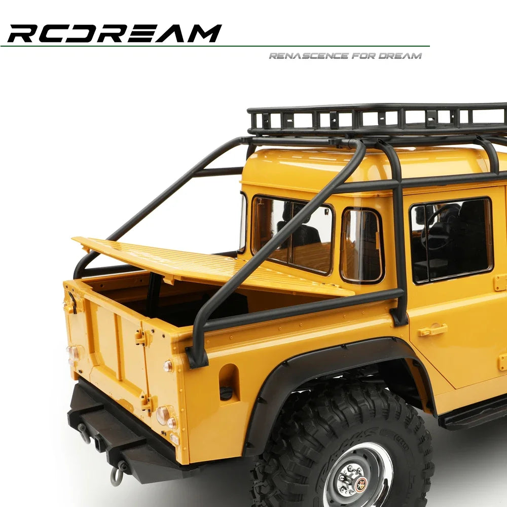 RCDream Bed Cover / Lid for WildDefender RD110 RD90 4Door Pickup TRX4 Defender Upgrade Option Parts #D1CDP1