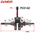 Motorcycle Crankshaft  For PCX160 Click160 VARIO160 ADV160 WW150AM SH150 ABS VARIO K0S PCX 160cc 4T