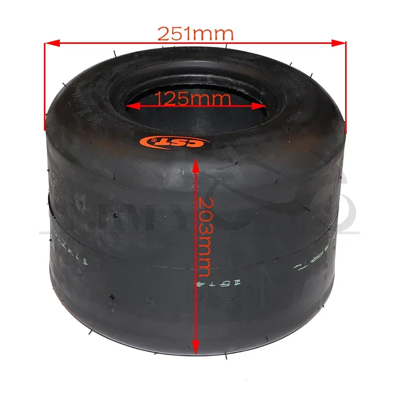 High Quality 10x4.50-5/11x7.10-5 Drift Tires for 168 Kart 5 Inch Front And Rear Suitable for Racing And Drifting