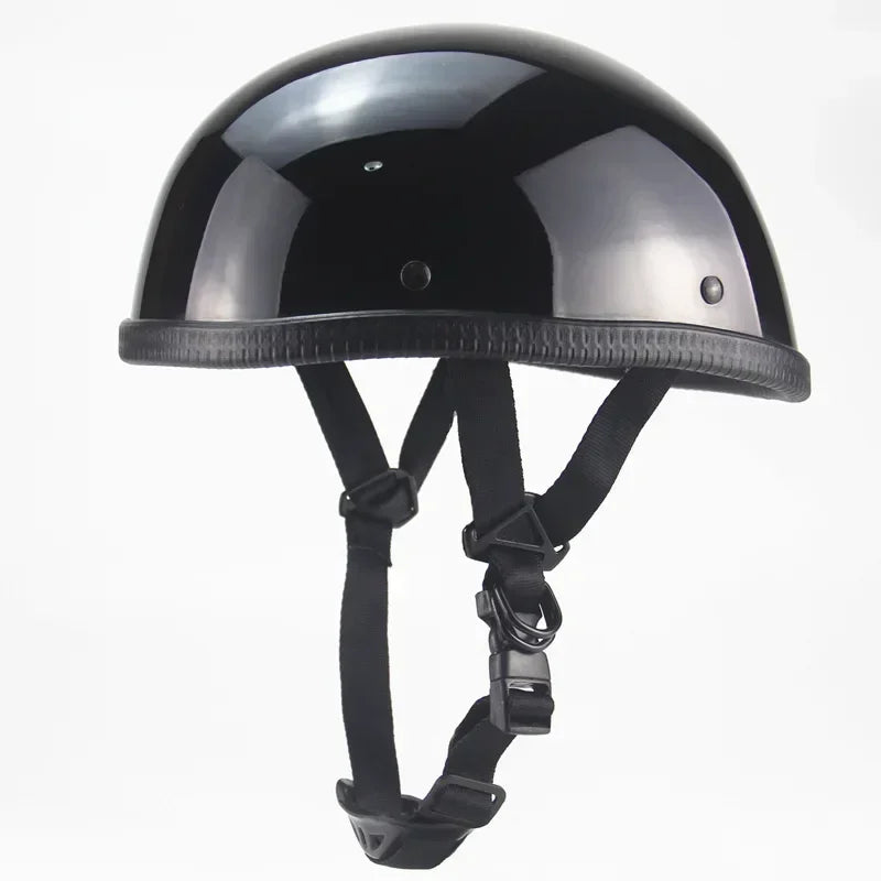 Motocross Dot Nostalgic Vintage Motorcycle Open Half Face Scooter Safety Protection Gear Motorbike Riding moped Casco Helmet