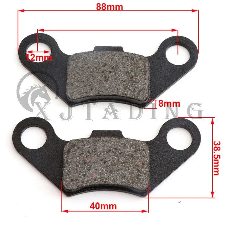 Motorcycle Brakes Front/Rear Disc Rear Brake Pads for 50cc 70cc 110cc 125cc 150cc ATV GO KART BUGGY Replacement PARTS