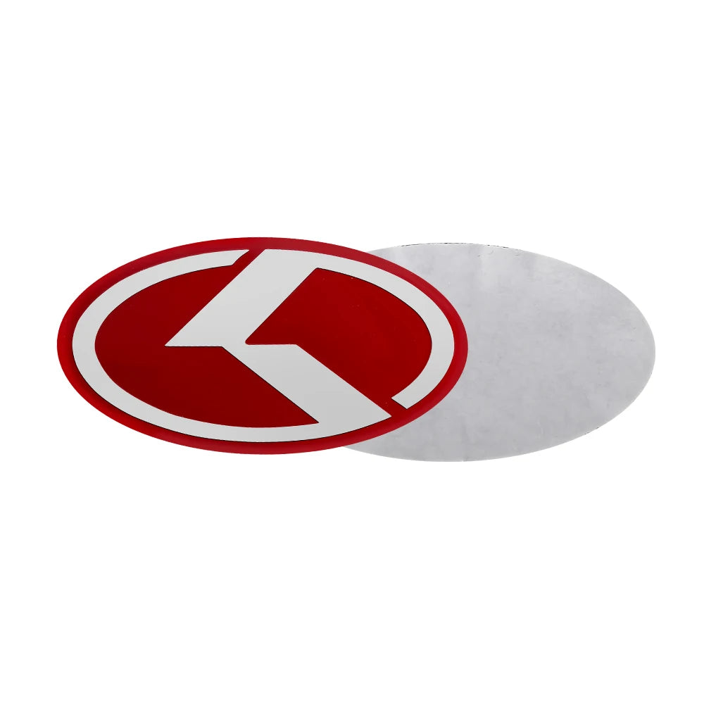 Car Interior Stickers Decoration Accessories For Kia KN Rio Ceed Sportage Cerato Soul K4 K5 K6 Car Steering Wheel Center Sticker