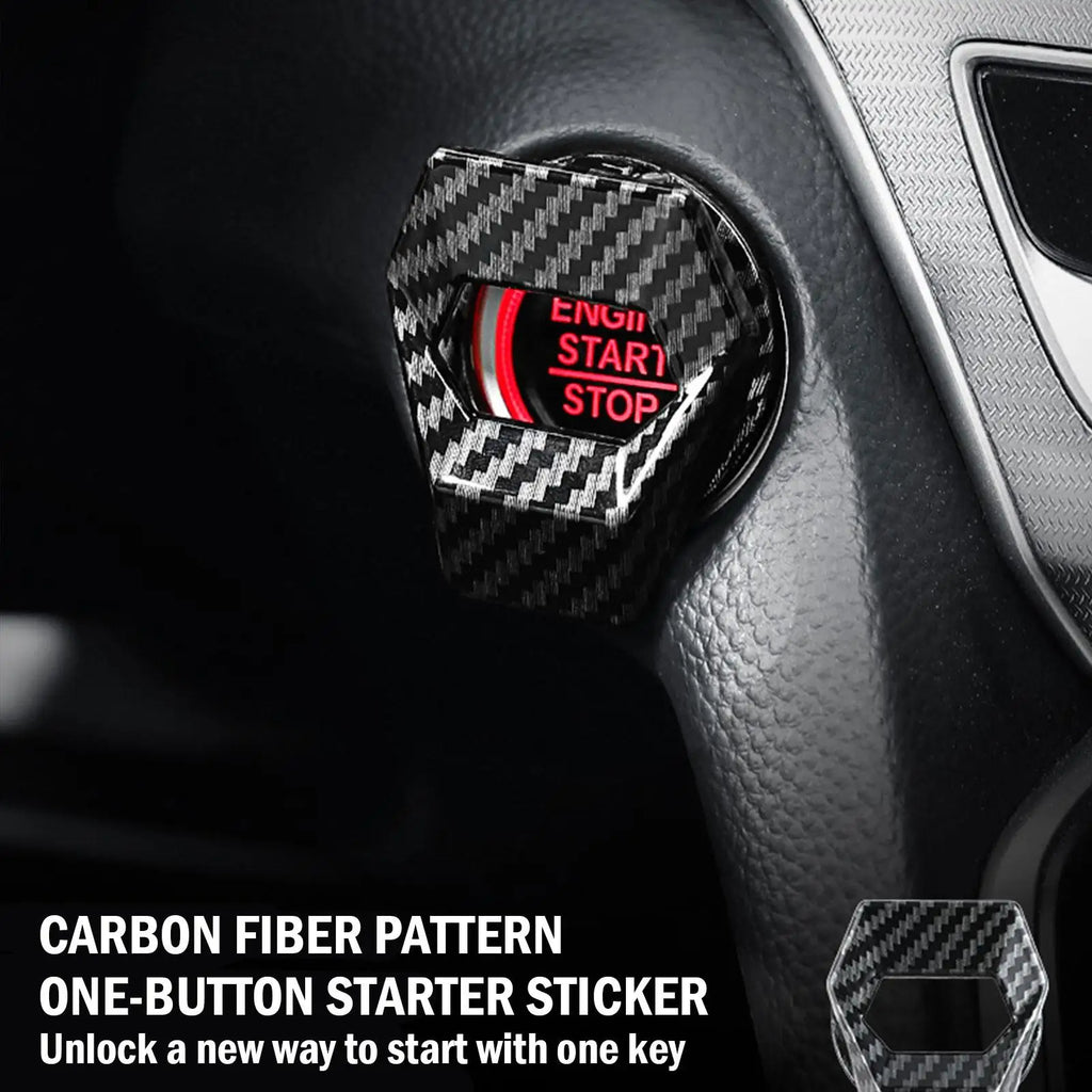 Car Engine Start Stop Switch Button Cover Ignition Anti-scratch Protection Decorative Car Auto Accessories Interior Car-Styling