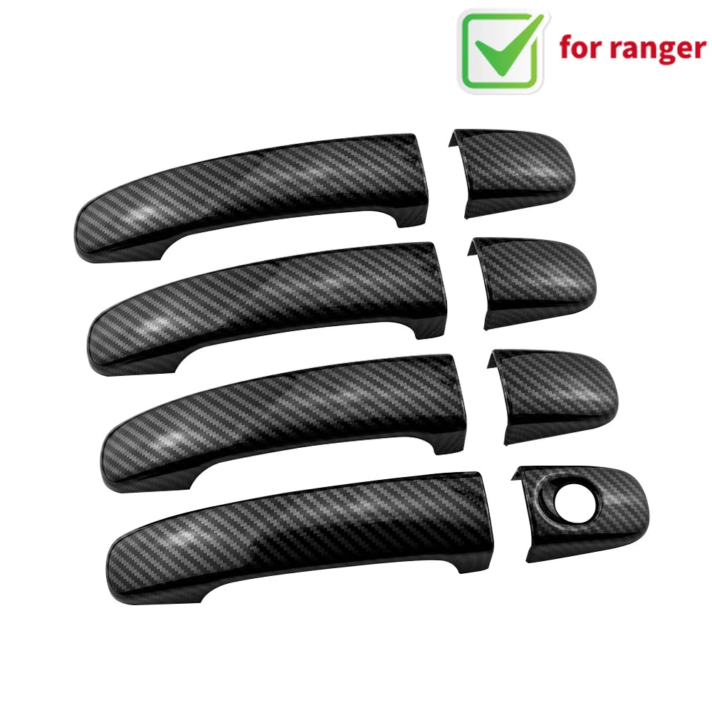 Auto for Ford Ranger Everest Endeavour 2015 - 2022 Car Accessories Outer Door Handle Protection Cover Trim Stickers