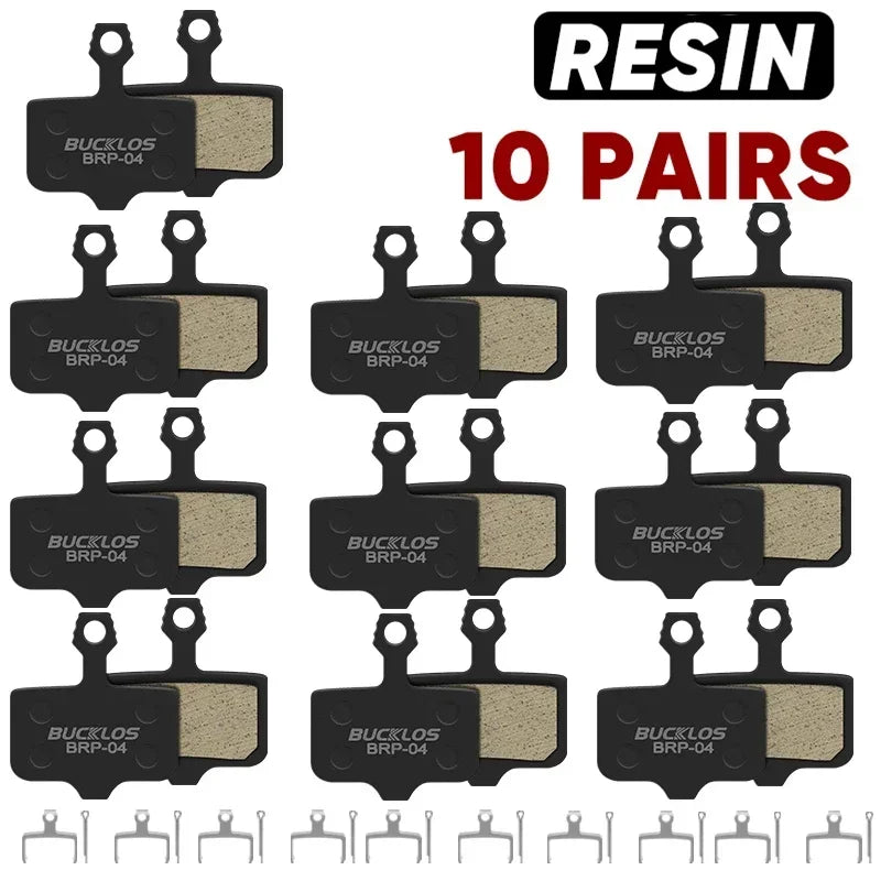 BUCKLOS Resin Disc Brake Pad For SRAM AVID Wear-resistant Hydraulic Brake Pads MTB Brake Pads for DB3 DB5 ELIXIR Cycling Parts