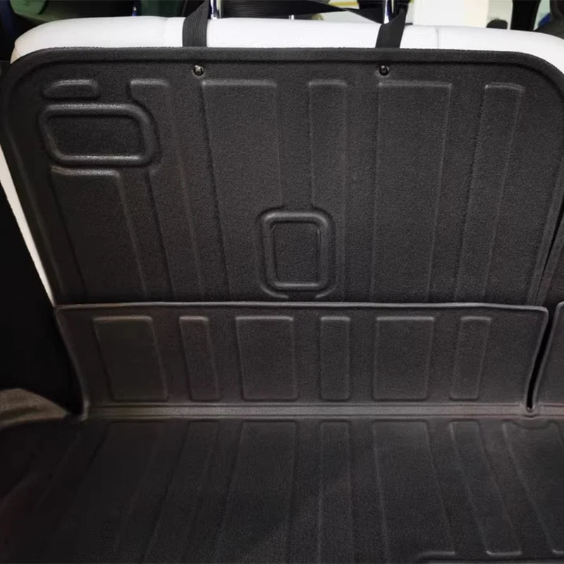 Car trunk protection pad rear seat backrest pad suitable for 5-seater 6-seater 7-seater For Hyundai Santa Fe MX5 2024 2025 2026