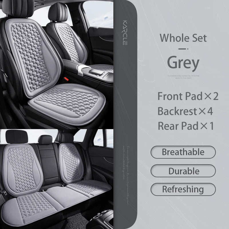 Universal Car Seat Covers Convex Design 3D Breathable Seat Covers Durable Car Seat Cushion Sweatproof Car Interior Accessories