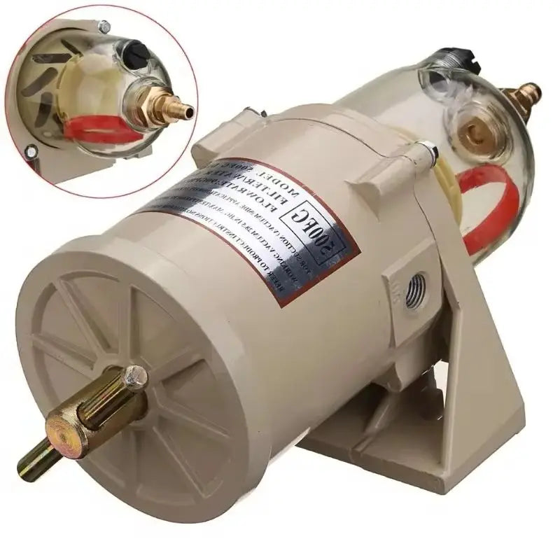 500FG 500FH Fuel Filter Marine Engine Fuel Diesel Fuel Filter Oil Water Separator 90GPH for Trucks Light Trucks Large Cars Boat