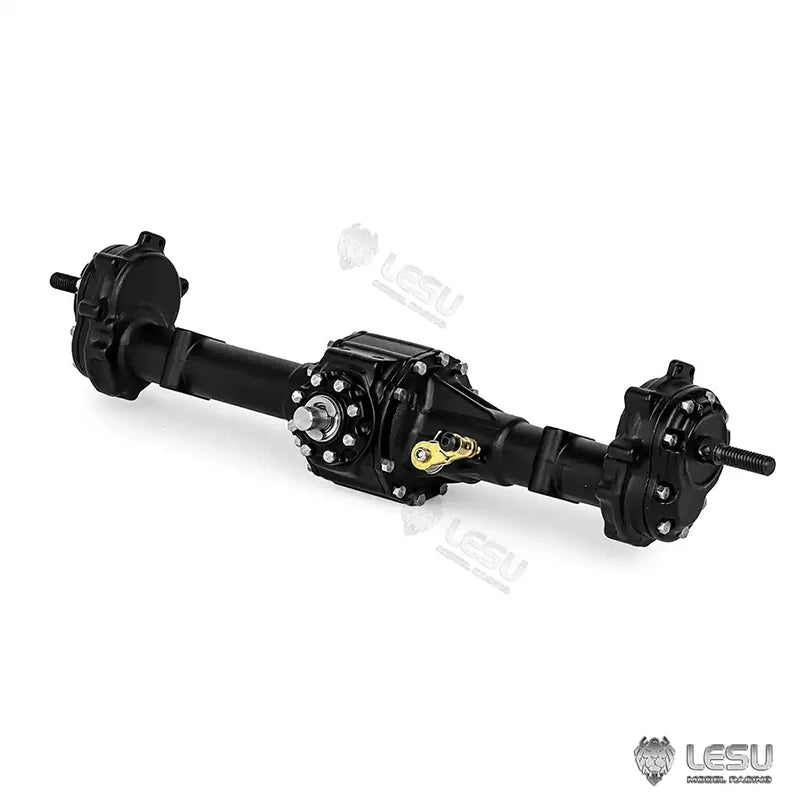 LESU RC 1/10 Front And Rear Axle With Differential And Diff Lock For 1/10 RAVE-UM406 RC Off-road Light Truck Accessories Parts