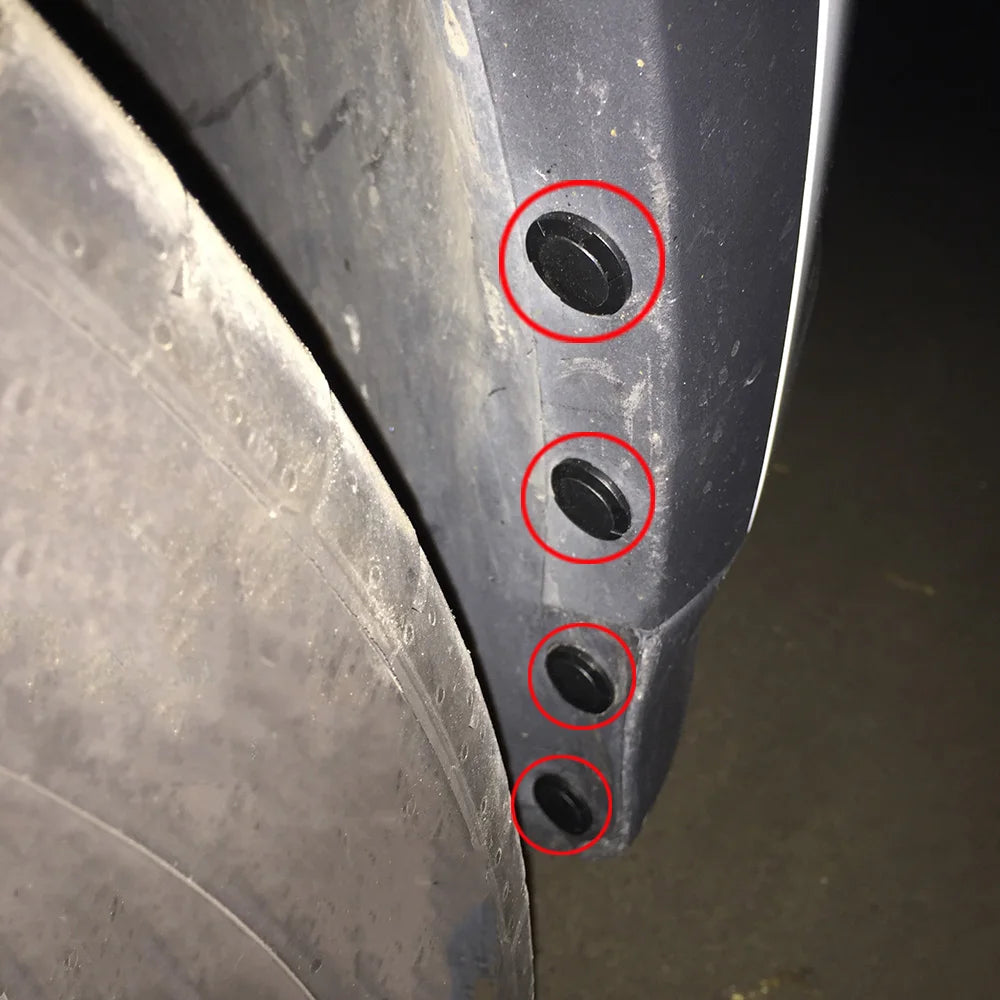 For Land Rover Discovery 3 L318 L319 1989 - 2016 LR4 LR3 Wheel Arch Lining Engine Under Tray Mud Flap Fender Carpet Rivets Clips
