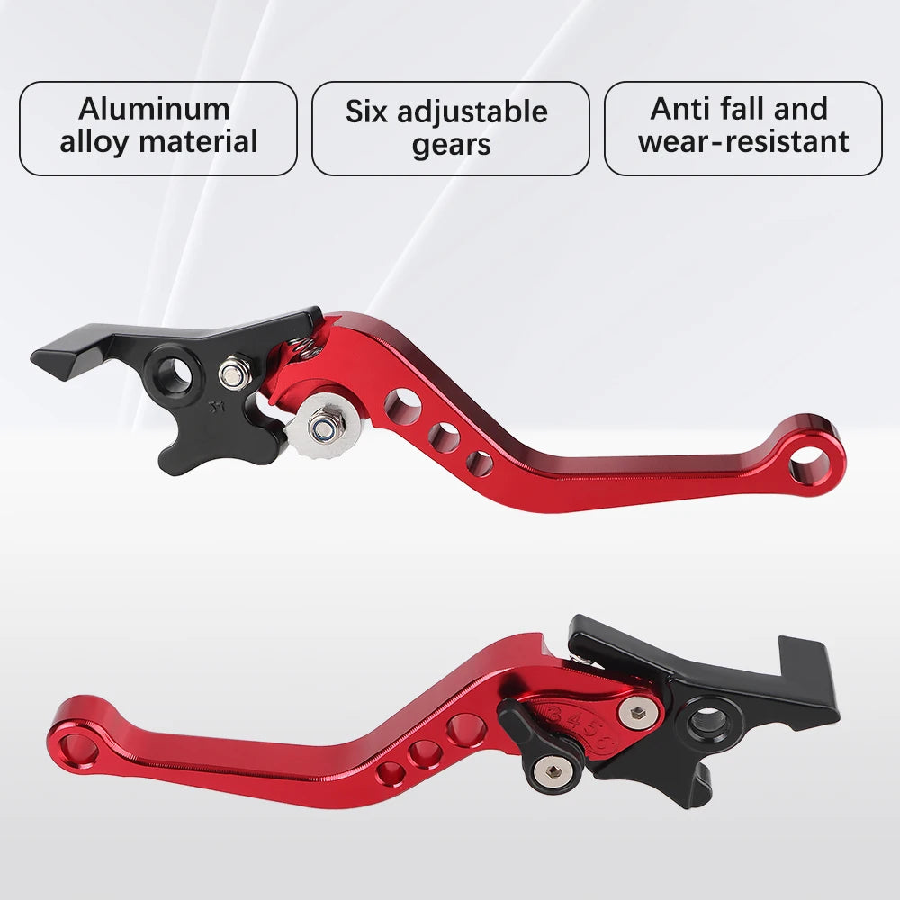 Front And Rear Disc Brakes Handle Drum Lever Motorcycle Clutch Brake Modification Accessories Bike Adjustable Grip Universal