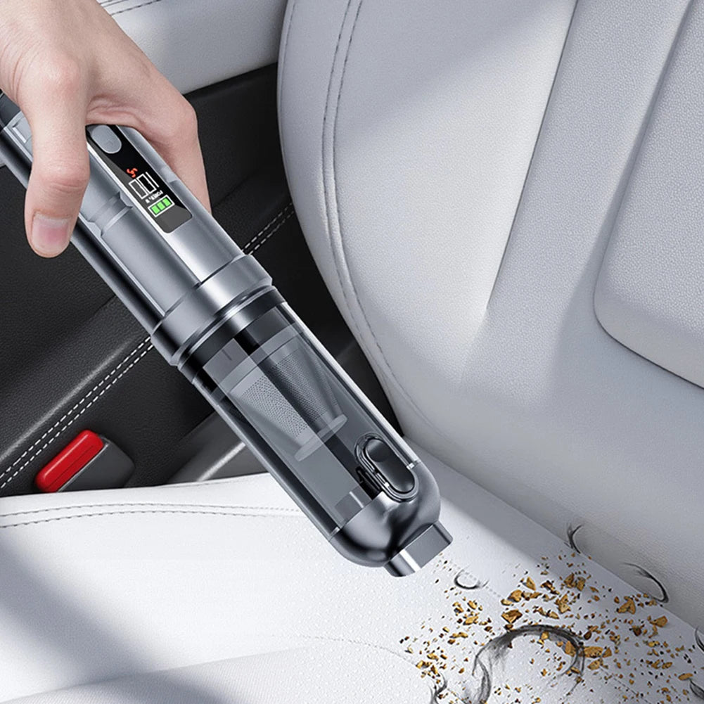 15000PA Car Vacuum Cleaner with Brushless Motor Portable Cordless Compressed Air Duster Air Blower for Car Home Office Pet