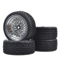 1/10 On Road Tire 12mm HEX Wheels Tyre for 1:10 Scale RC Touring Racing Car Tamiya TT02 Wltoys HPI Traxxas Kyosho Accessories