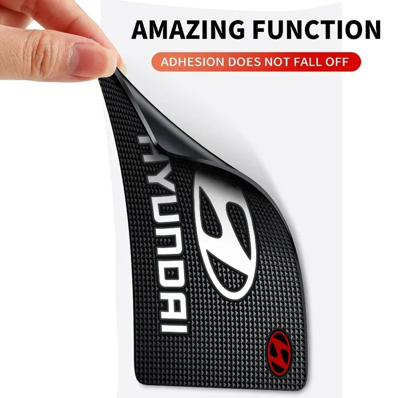 Car Interior Accessories Anti-Slip Mat Auto Non-Slip Pads For Hyundai Tucson Accent Elantra Santa fe I20 I30 I40 ix25 ix35