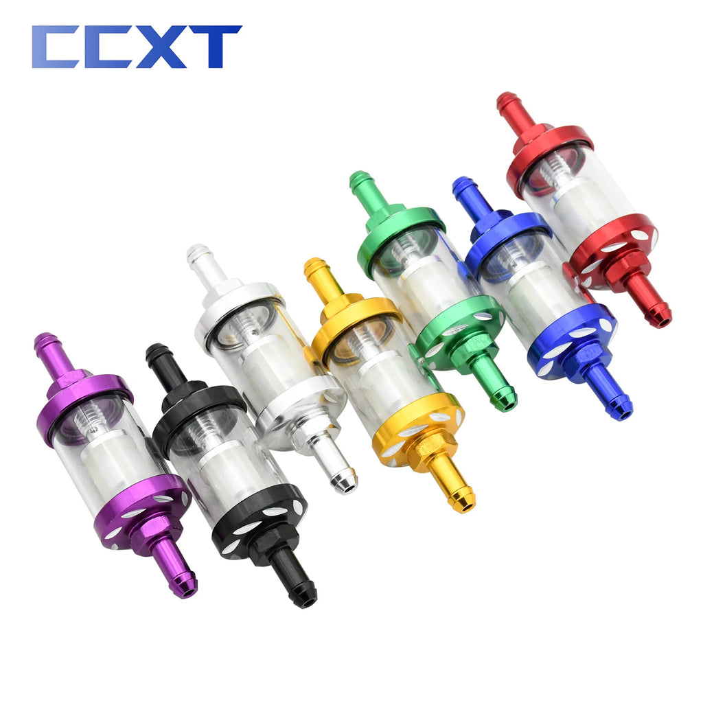 8mm Gas Fuel Gasoline Oil Filter Fuel Hose Fuel Filter For ATV Kawasaki KTM Yamaha Honda CRF 250R 450R 250X 450X 250RX 450RX