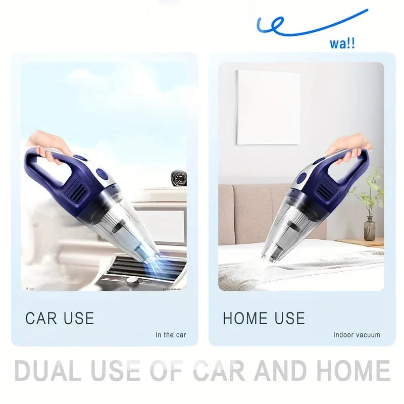 Convenient Vacuum Cleaner, Wireless Handheld Vacuum Cleaner For Household Car, Powerful Suction Usb Charging Mini Vacuum Cleaner