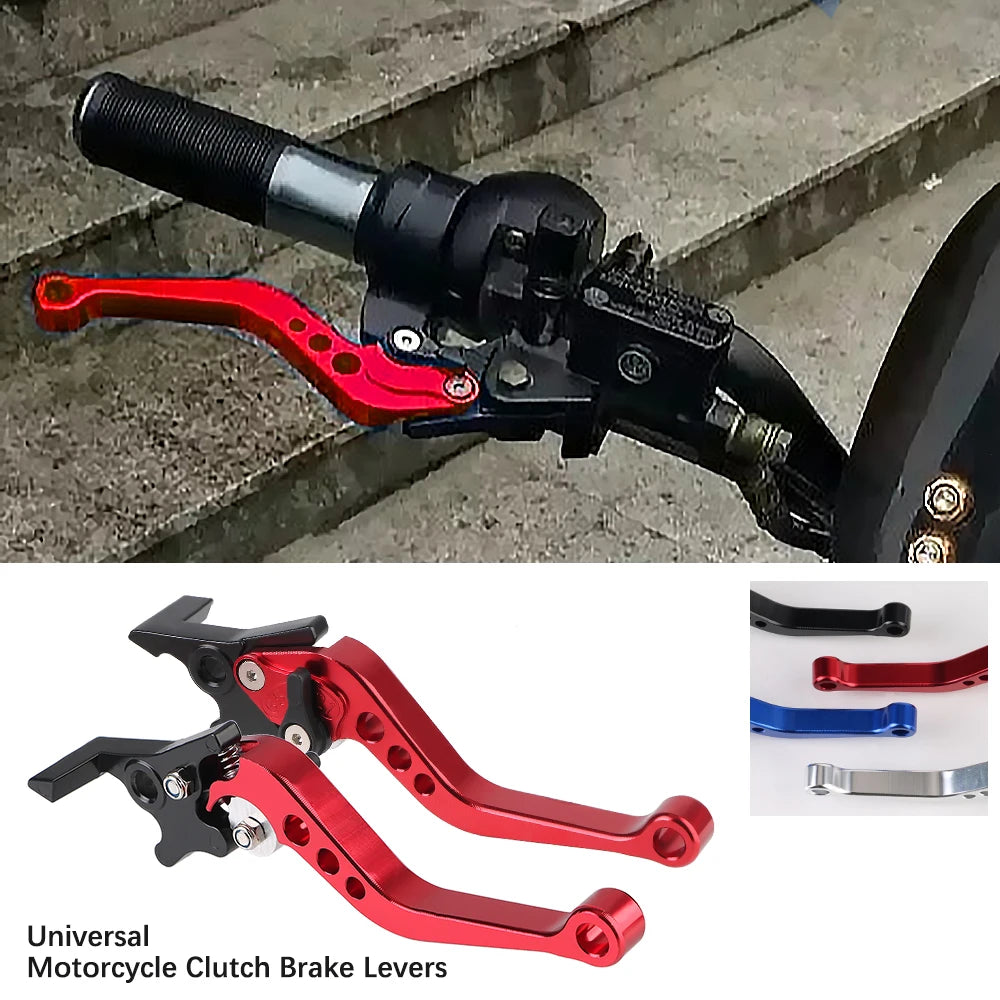 Front And Rear Disc Brakes Handle Drum Lever Motorcycle Clutch Brake Modification Accessories Bike Adjustable Grip Universal