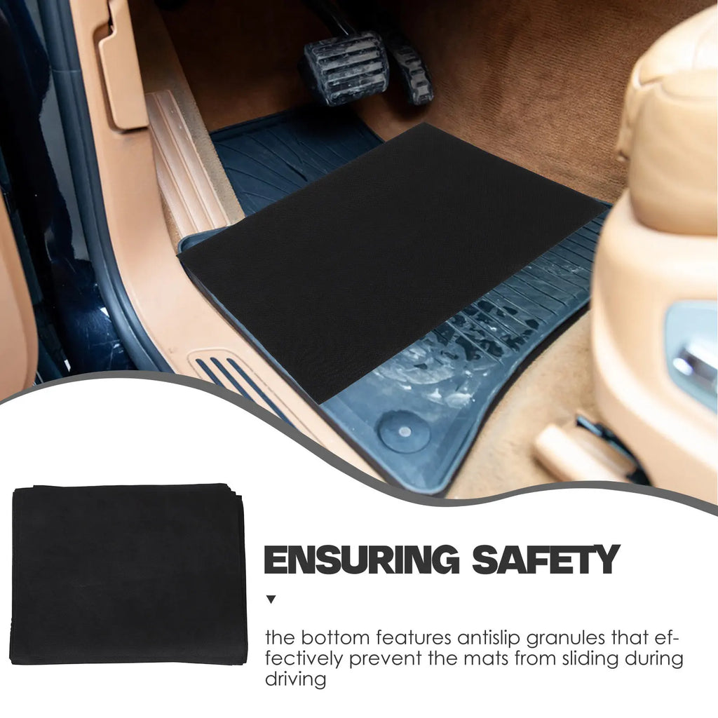 50Pcs Disposable Nonwoven Car Floor Mats Antislip Universal Fit Protector Carpet Floor Covers Car Interior Paper Mats for Cars