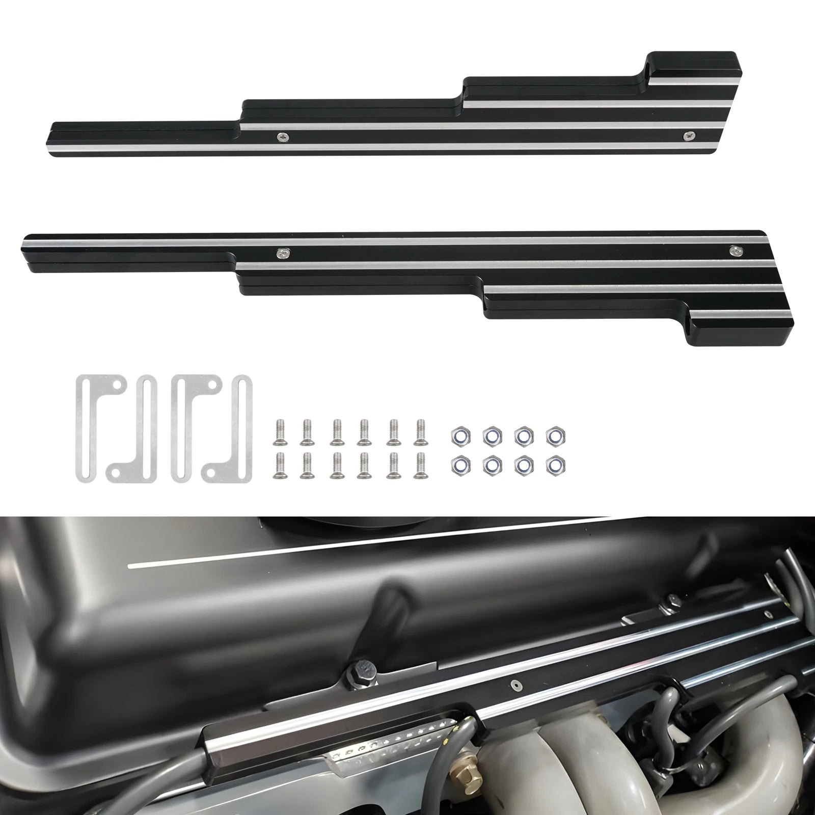 Spark Plug Wire Looms Holders for Chevy Small Block for SBC BBC 350 for V8 Ford for Chevrolet 289 302 351W 390 429 454 460