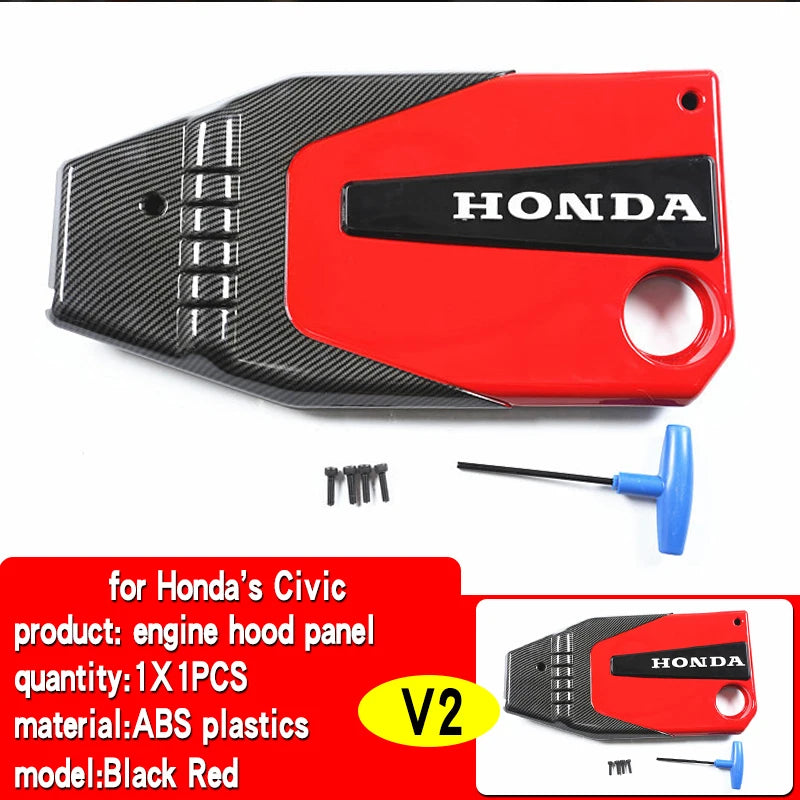 Suitable for 10th generation Honda Civic 2016-2021 car interior decoration center console air outlet gear decoration accessories