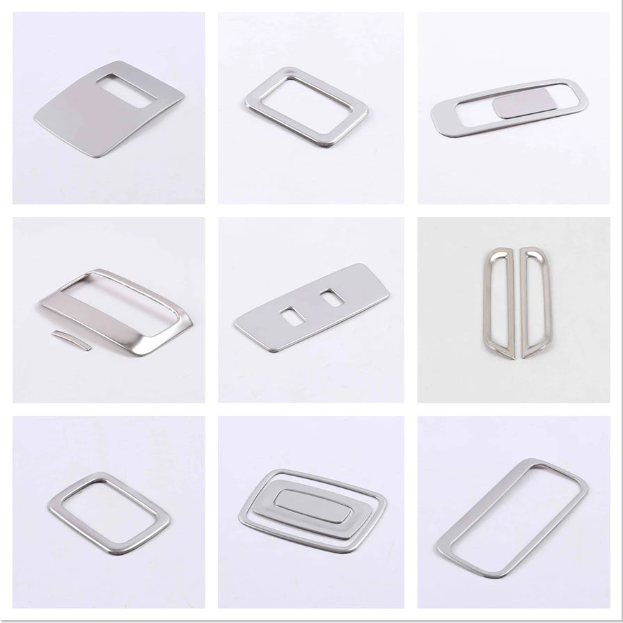 For MG HS 2018-2022 Interior Accessories  Tailgate Tail Door Inside AC Outlet Vent Head Lights Lamp Switch Button Cover Trim