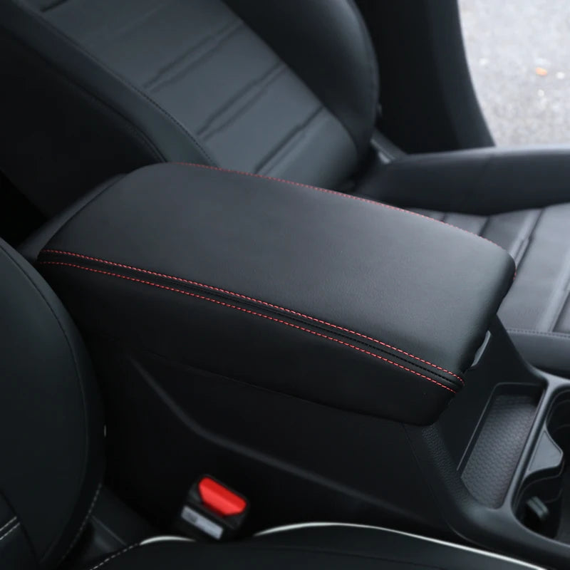 For Honda CRV 2018 Accessories CR-V 2017 2019 2020 2021 2024 Car Center Console Armrest Box Cover Leather Protective Cover Trim