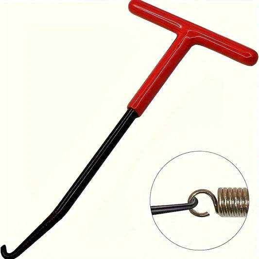 Motorcycle Exhaust Spring Hook T Shaped Handle Exhaust Pipe Spring Puller Installer Hooks Repair Tool for Springs Removal