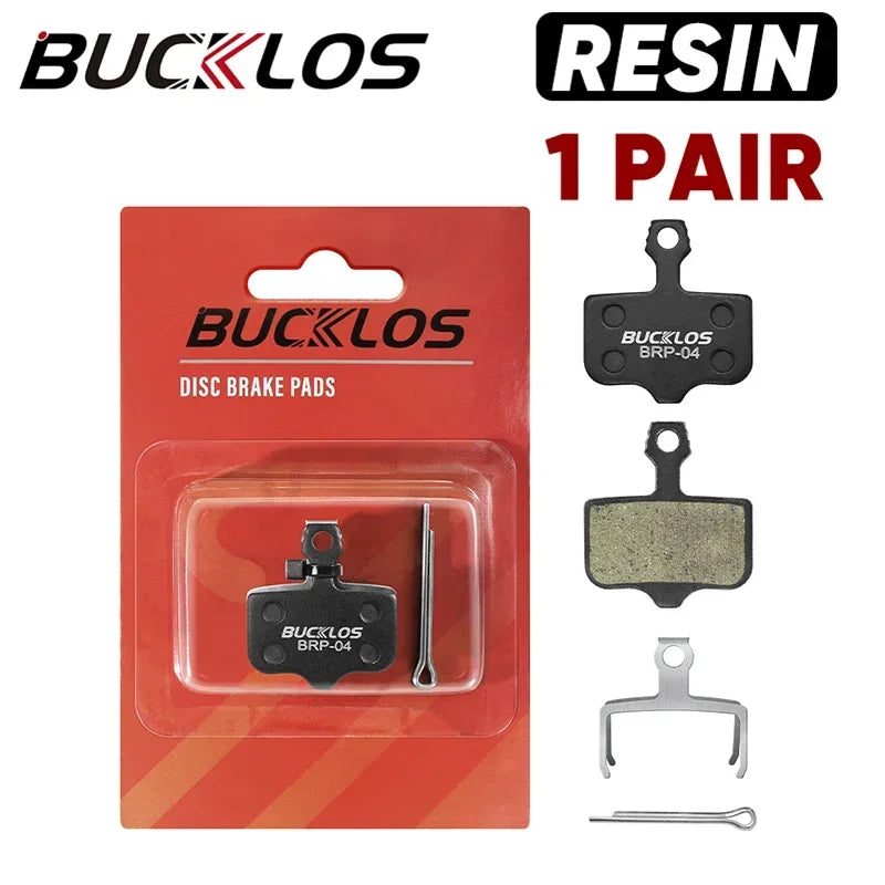 BUCKLOS Resin Disc Brake Pad For SRAM AVID Wear-resistant Hydraulic Brake Pads MTB Brake Pads for DB3 DB5 ELIXIR Cycling Parts