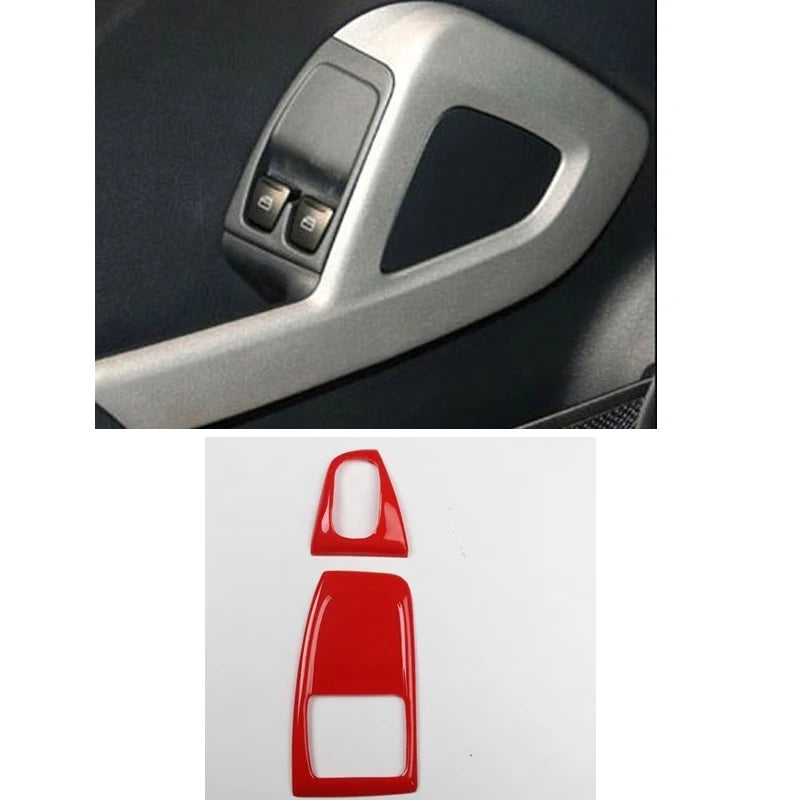Car Interior Stickers For Smart Brabus 451 Fortwo Accessories Car Styling Steering Wheel Modification Protection Sticker