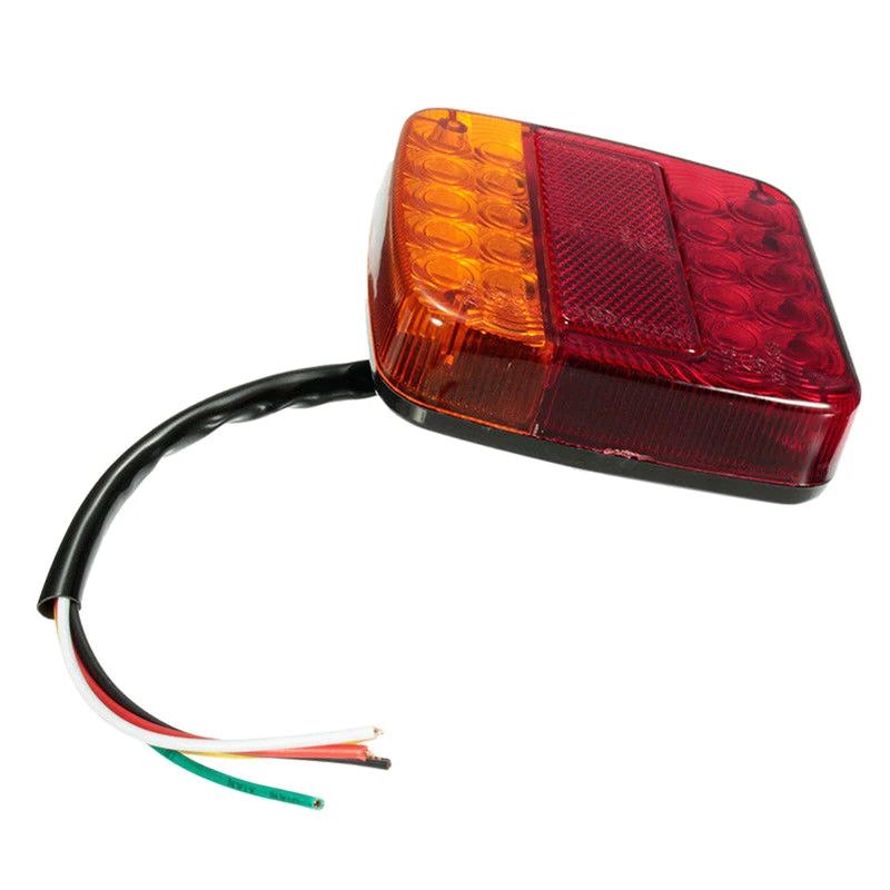 1pc 20LED 12V Waterproof Durable Car Truck LED Rear Tail Light Warning Lights Lamp for Trailer Caravans