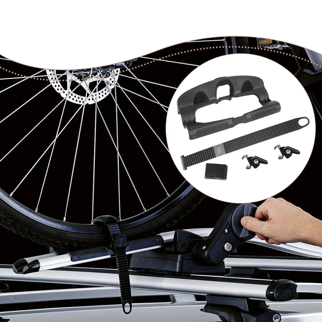 Wheel Strap Holder Heavy Duty Nylon Bike Accessory for Car SUV Truck Rear Wheel Transport